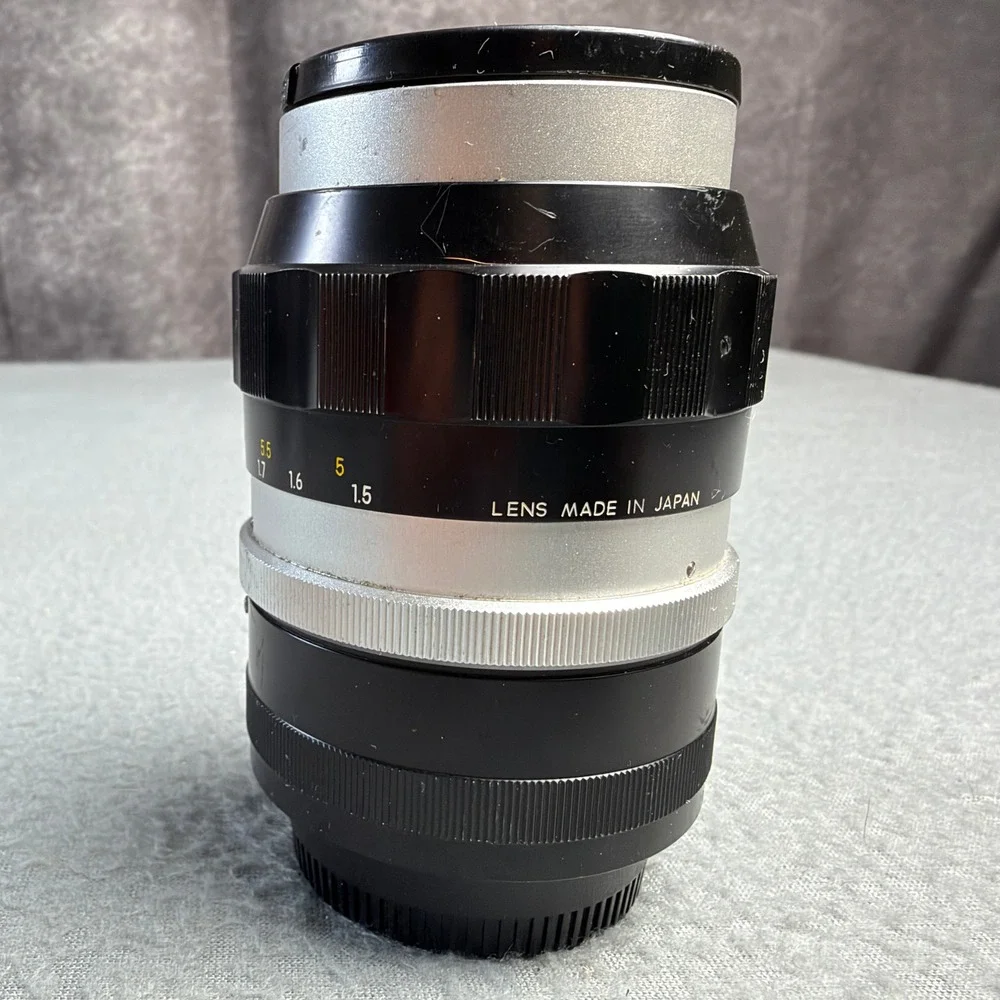 Vintage Nikon Nikkor-Q Auto 135mm f/3.5 Pre-AI Lens Nippon Kogaku 770657 Tested
